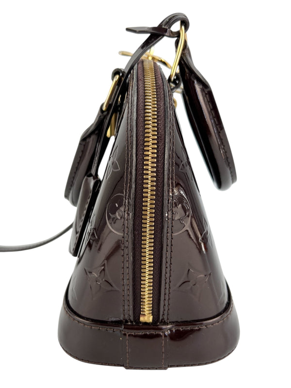 Louis Vuitton Amarante Vernis Alma BB