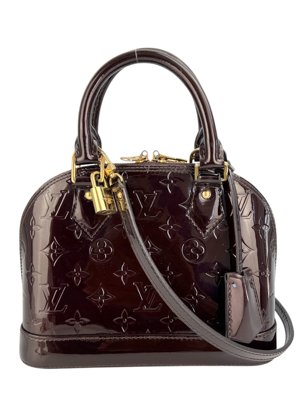Louis Vuitton Amarante Vernis Alma BB