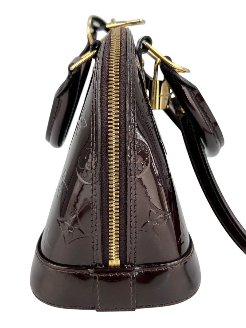 Louis Vuitton Amarante Vernis Alma BB