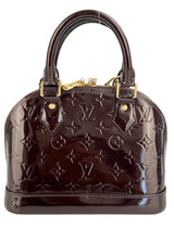 Louis Vuitton Amarante Vernis Alma BB