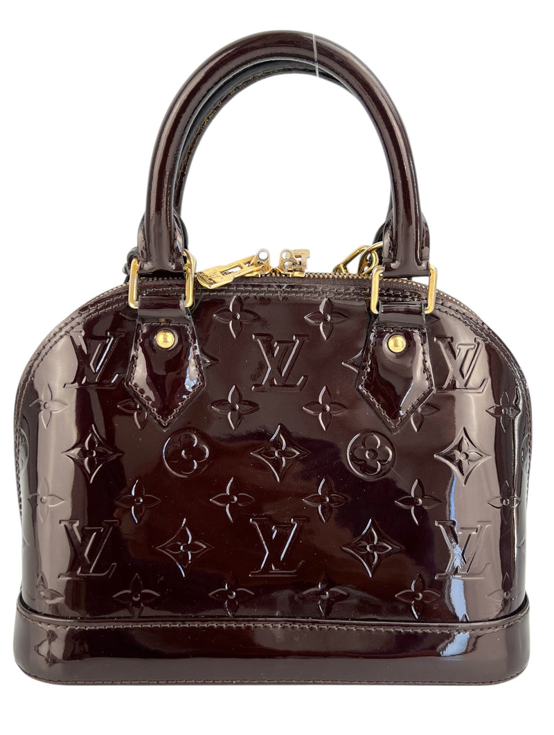 Louis Vuitton Amarante Vernis Alma BB