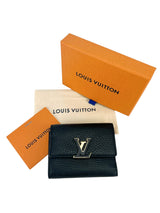 Louis Vuitton Black Capucines XS Wallet