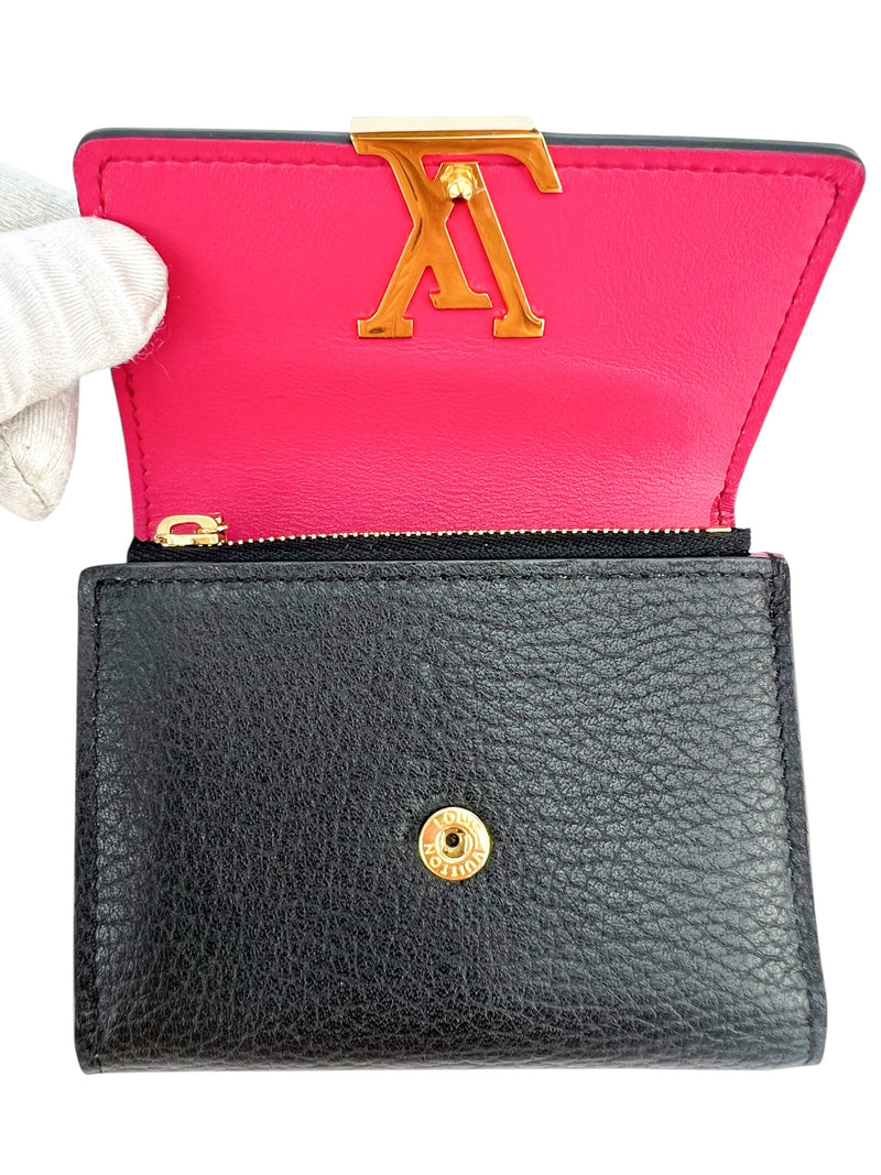 Louis Vuitton Black Capucines XS Wallet