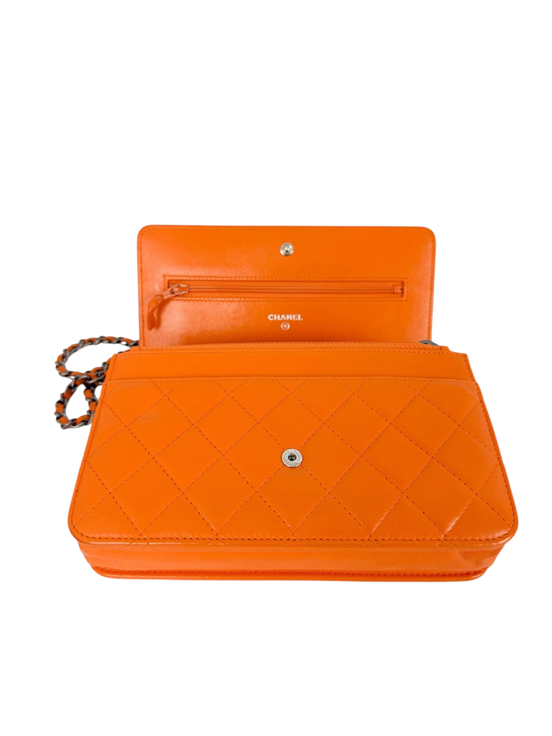 chanel-orange-lambskin-boy-woc-8