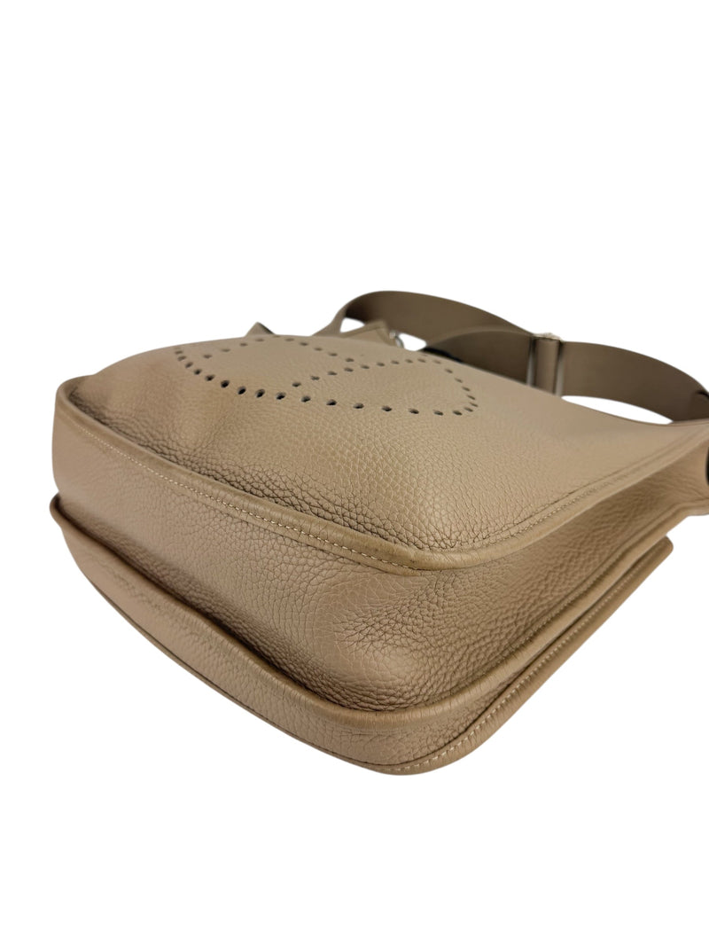 Hermes Etoupe Togo Evelyne PM (In Box)