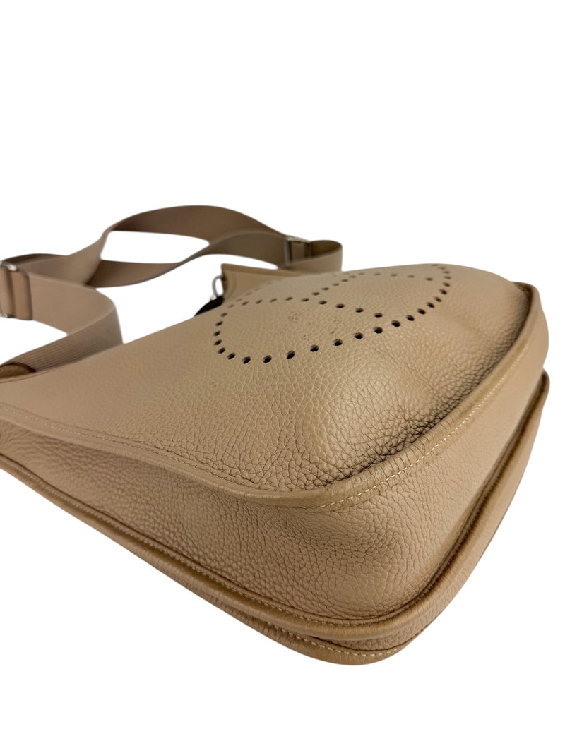 Hermes Etoupe Togo Evelyne PM (In Box)