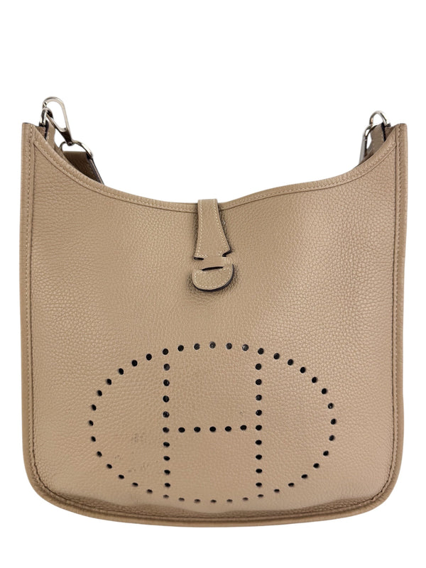 Hermes Etoupe Togo Evelyne PM (In Box)