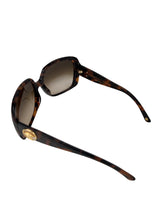Versace Brown Tortoise Framed Sunglasses