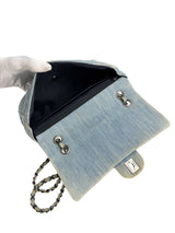 Chanel Denim Rare No. 5 Quilted Classic Flap