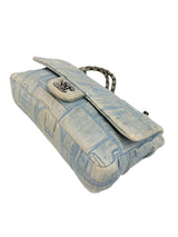 Chanel Denim Rare No. 5 Quilted Classic Flap