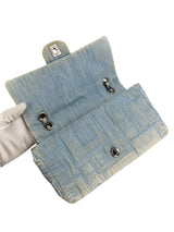 Chanel Denim Rare No. 5 Quilted Classic Flap