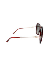 Jimmy Choo Red Pearl Sunglasses