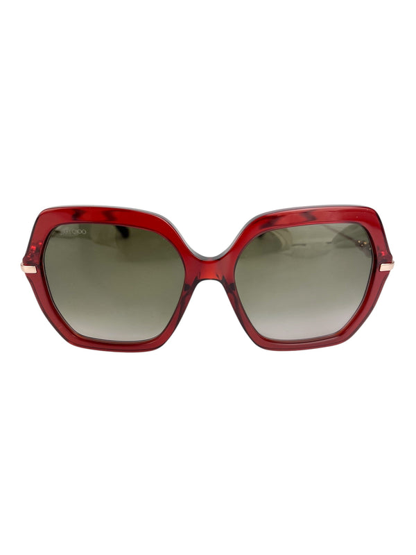 Jimmy Choo Red Pearl Sunglasses