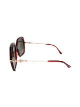 Jimmy Choo Red Pearl Sunglasses