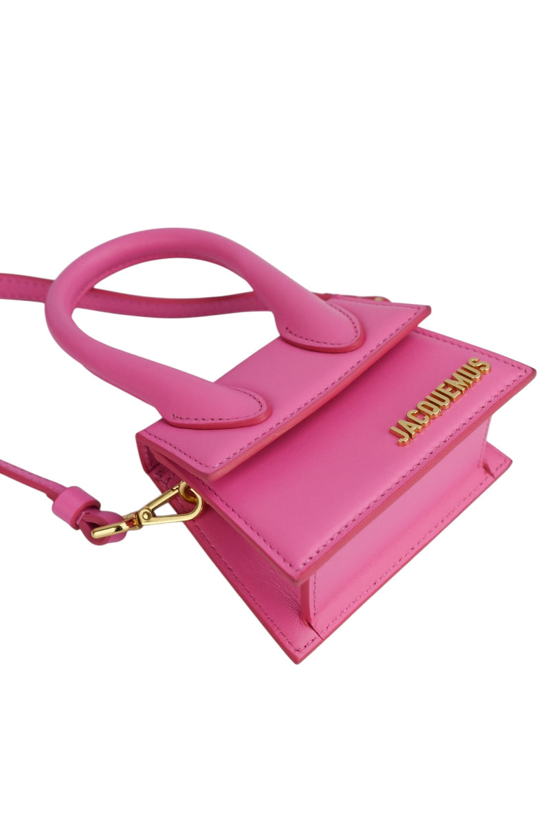 Jacquemus Pink Nano Crossbody W/ Duster
