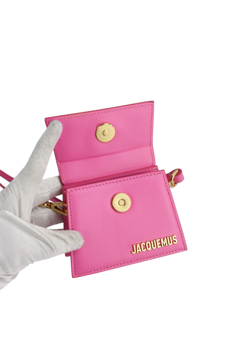 Jacquemus Pink Nano Crossbody W/ Duster
