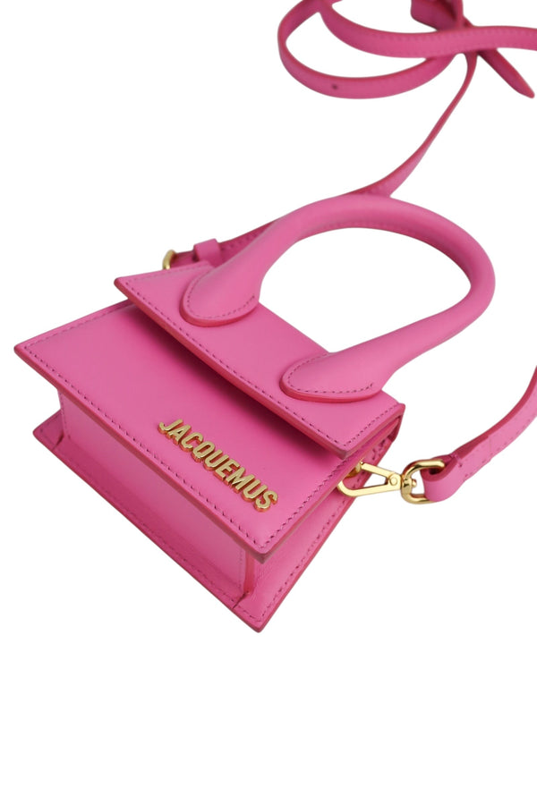 Jacquemus Pink Nano Crossbody W/ Duster