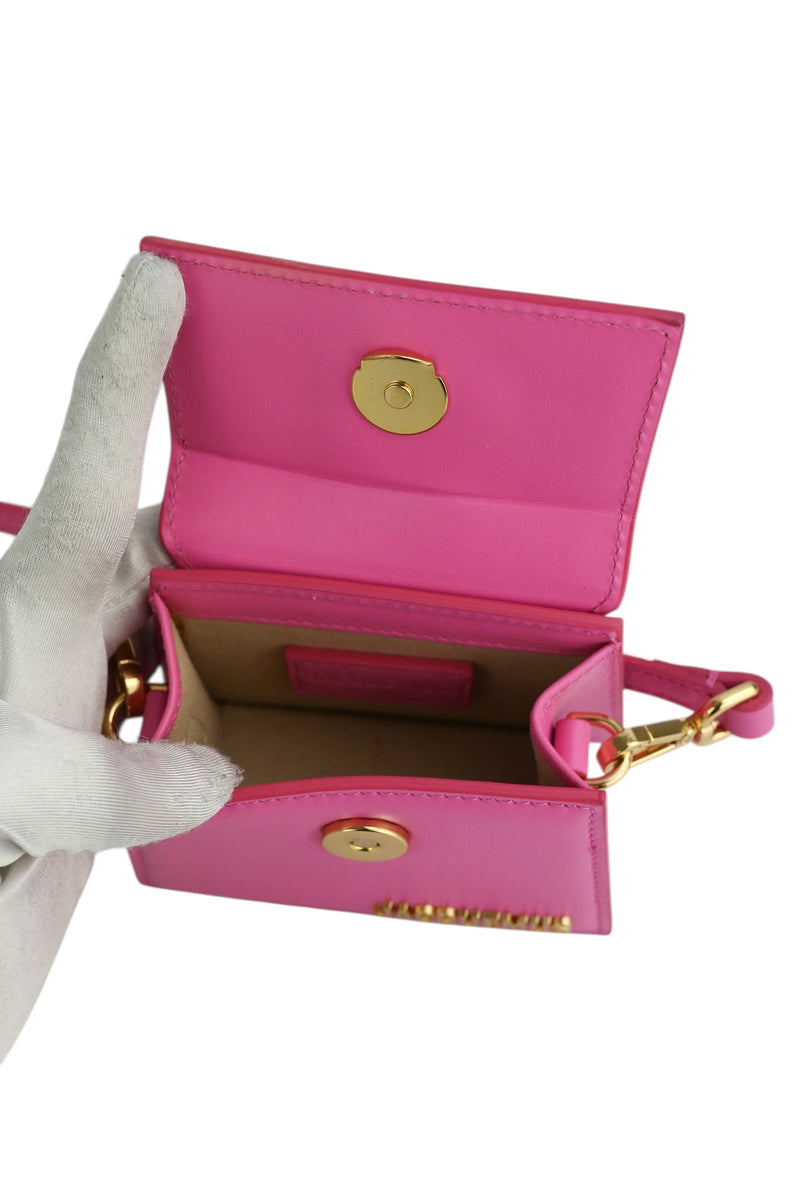 Jacquemus Pink Nano Crossbody W/ Duster