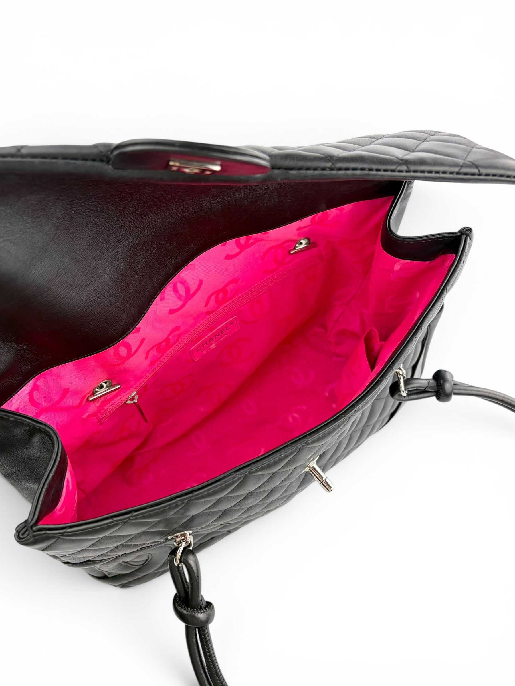 chanel-black-vintage-cambon-flap-tote--8