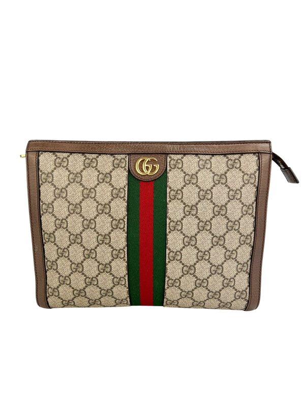 Gucci Ophidia Large Zip Clutch