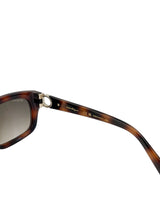 Ferragamo Tortoise Sunglasses Full Set