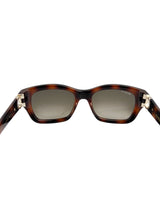 Ferragamo Tortoise Sunglasses Full Set