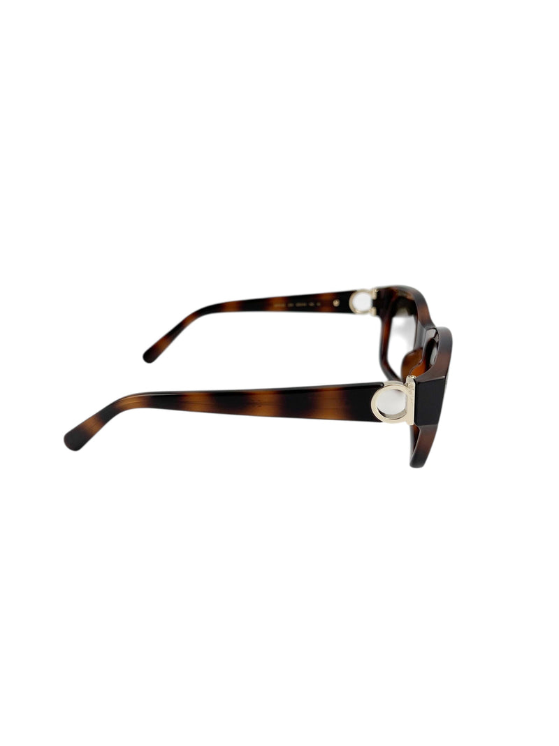 Ferragamo Tortoise Sunglasses Full Set