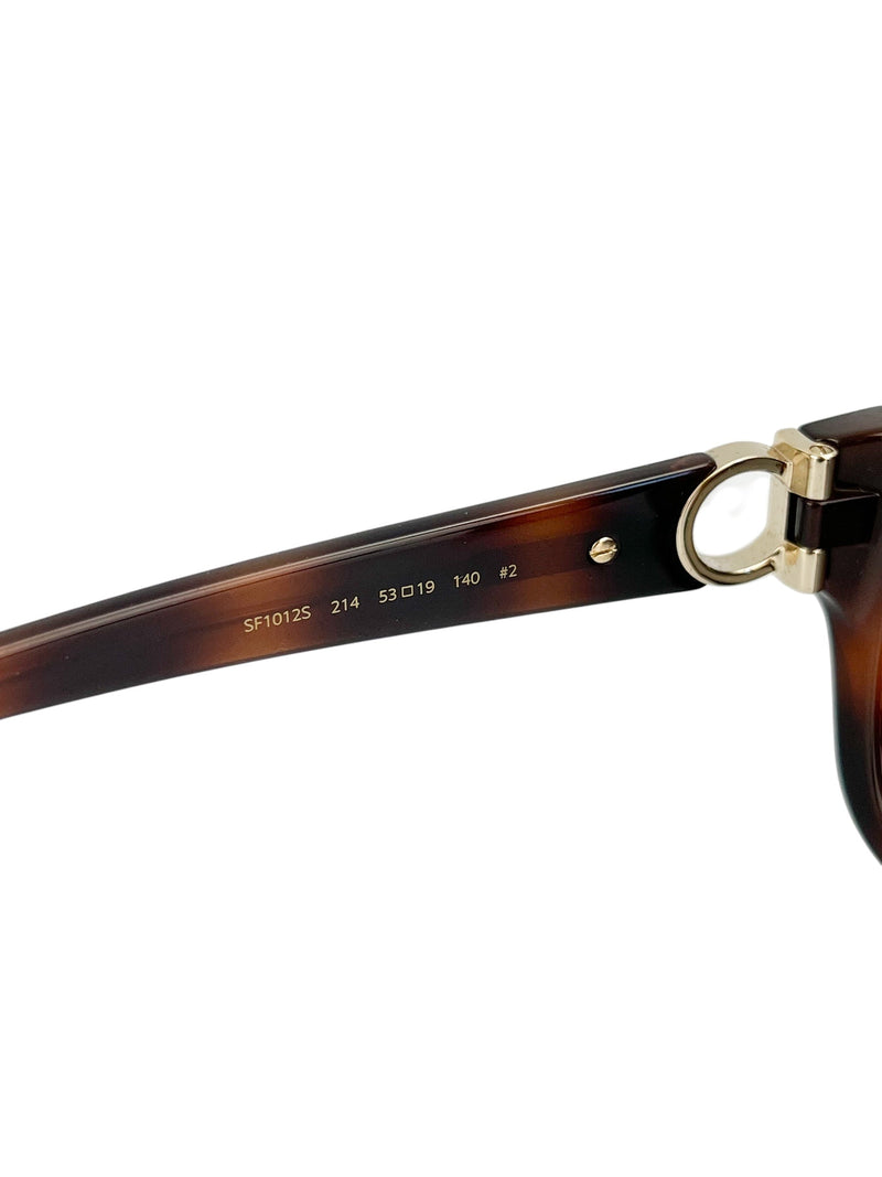Ferragamo Tortoise Sunglasses Full Set