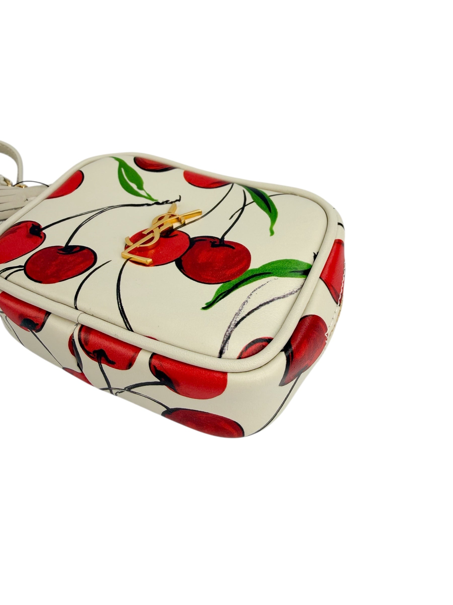 Saint Laurent Cherry Baby Lou Micro (FULL SET)