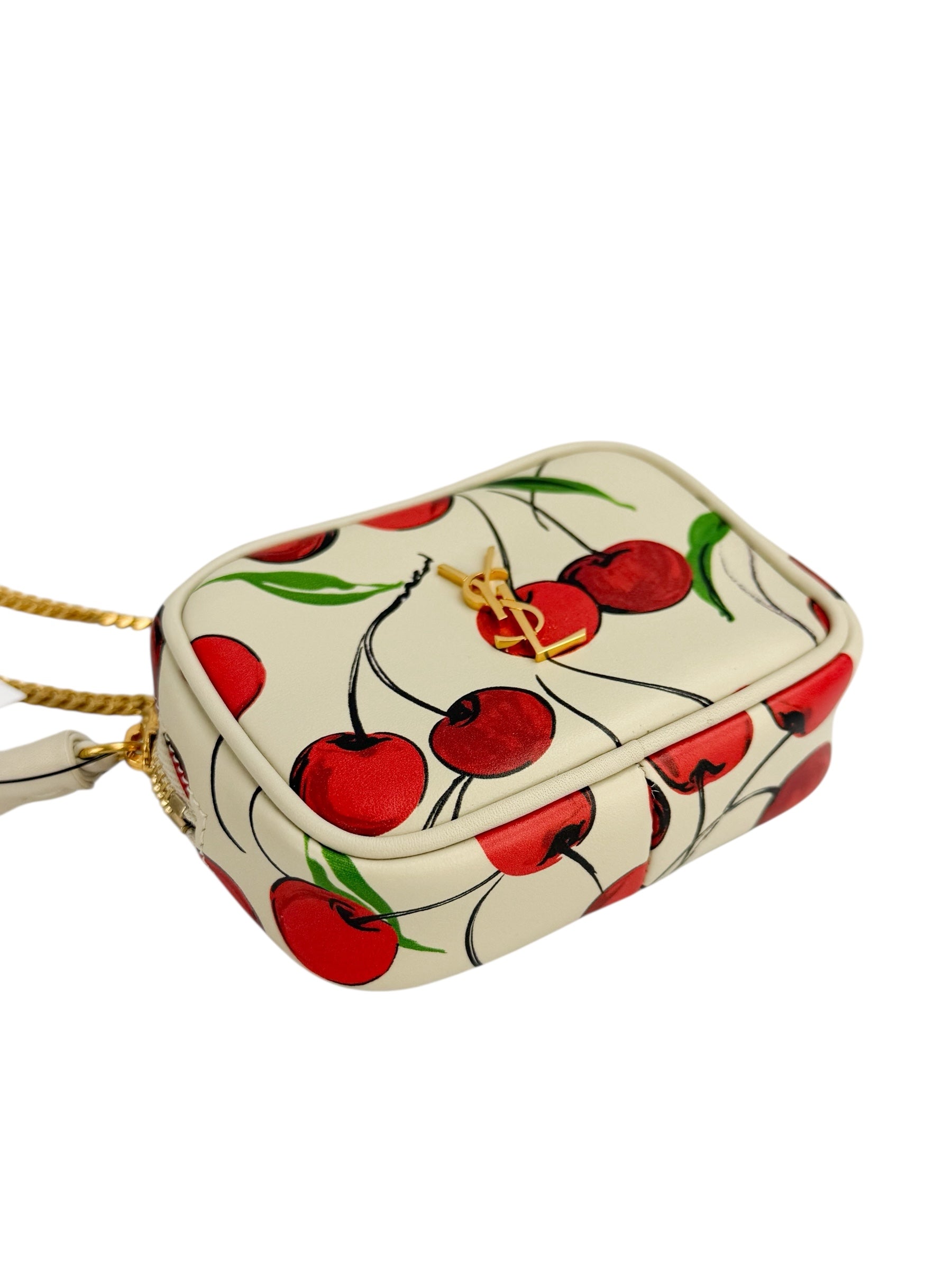 Saint Laurent Cherry Baby Lou Micro (FULL SET)