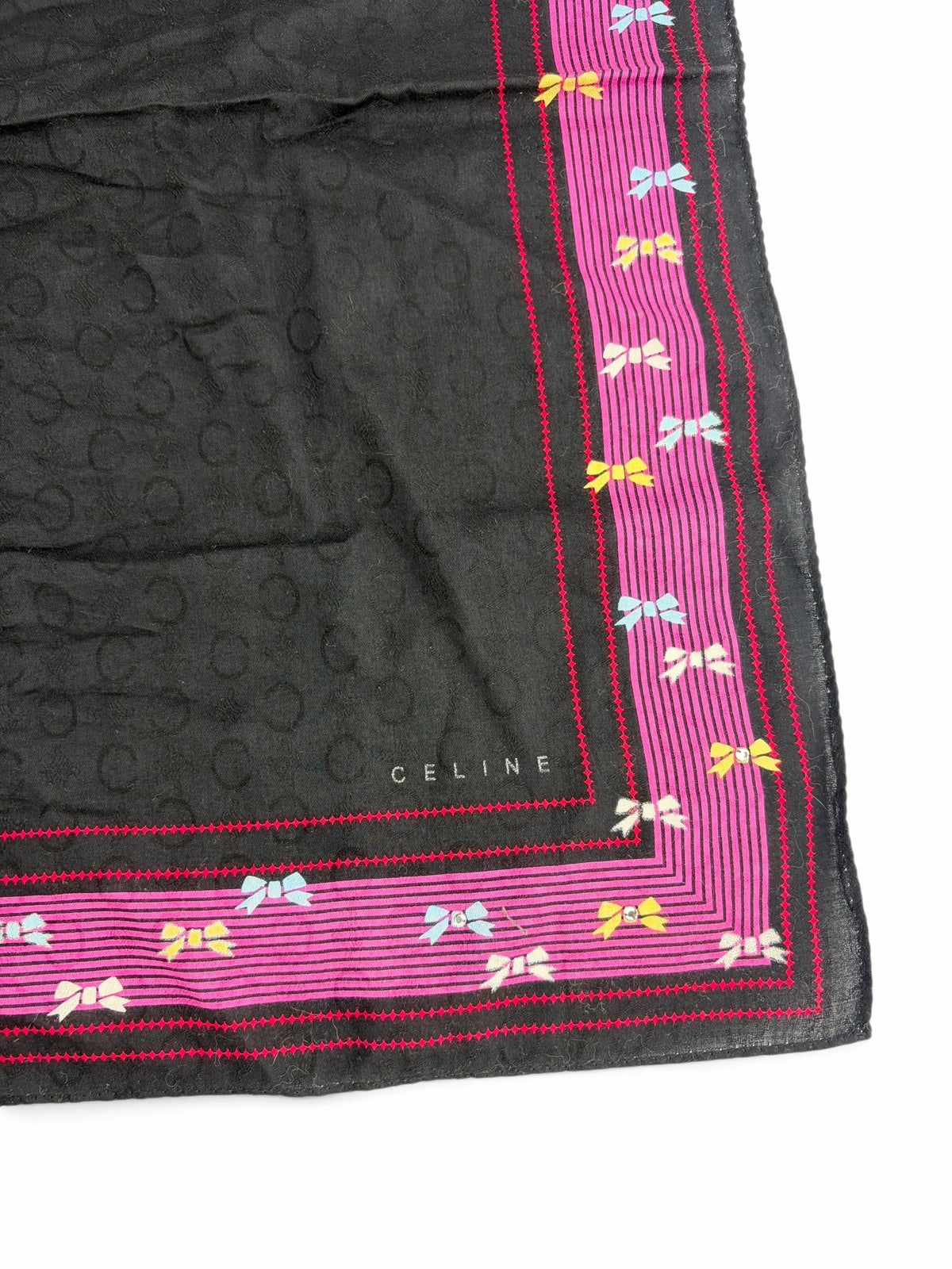 celine-cotton-bow-print-small-scarf--1