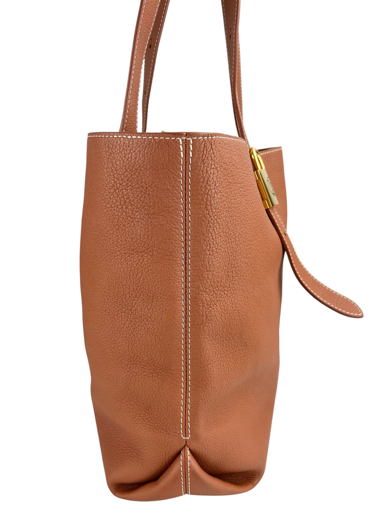 Louis Vuitton Camel Low Key Cabas Tote MM