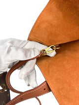 Louis Vuitton Camel Low Key Cabas Tote MM