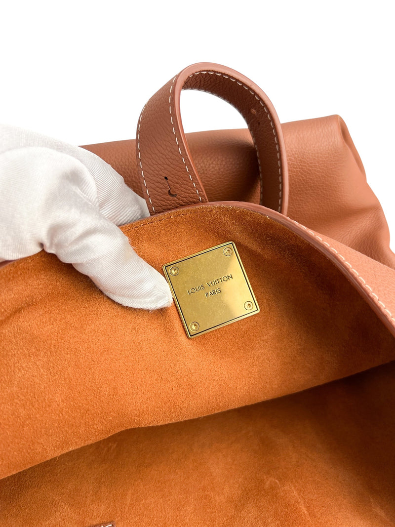 Louis Vuitton Camel Low Key Cabas Tote MM