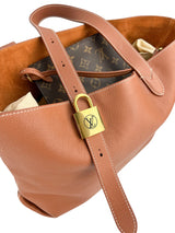 Louis Vuitton Camel Low Key Cabas Tote MM