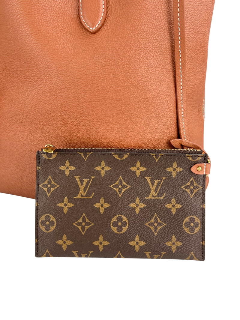 Louis Vuitton Camel Low Key Cabas Tote MM