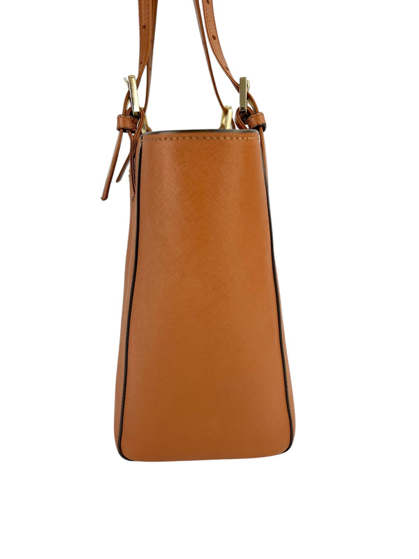 Tory Burch Brown Leather Tote