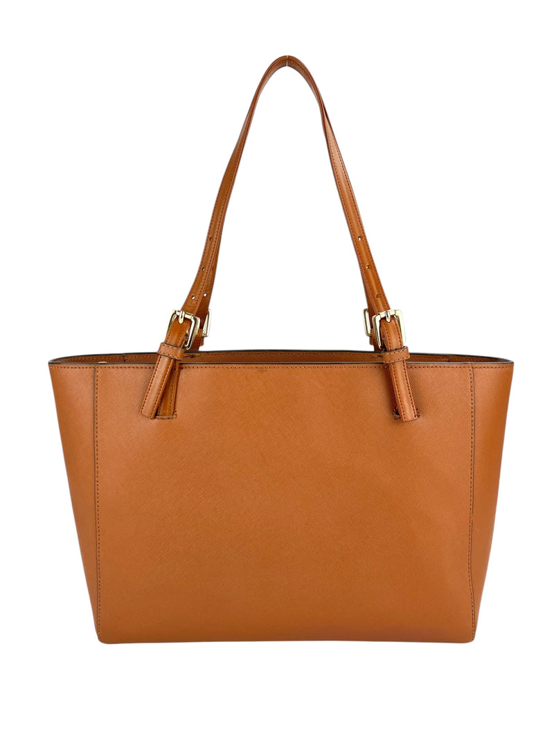Tory Burch Brown Leather Tote