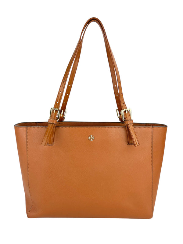Tory Burch Brown Leather Tote