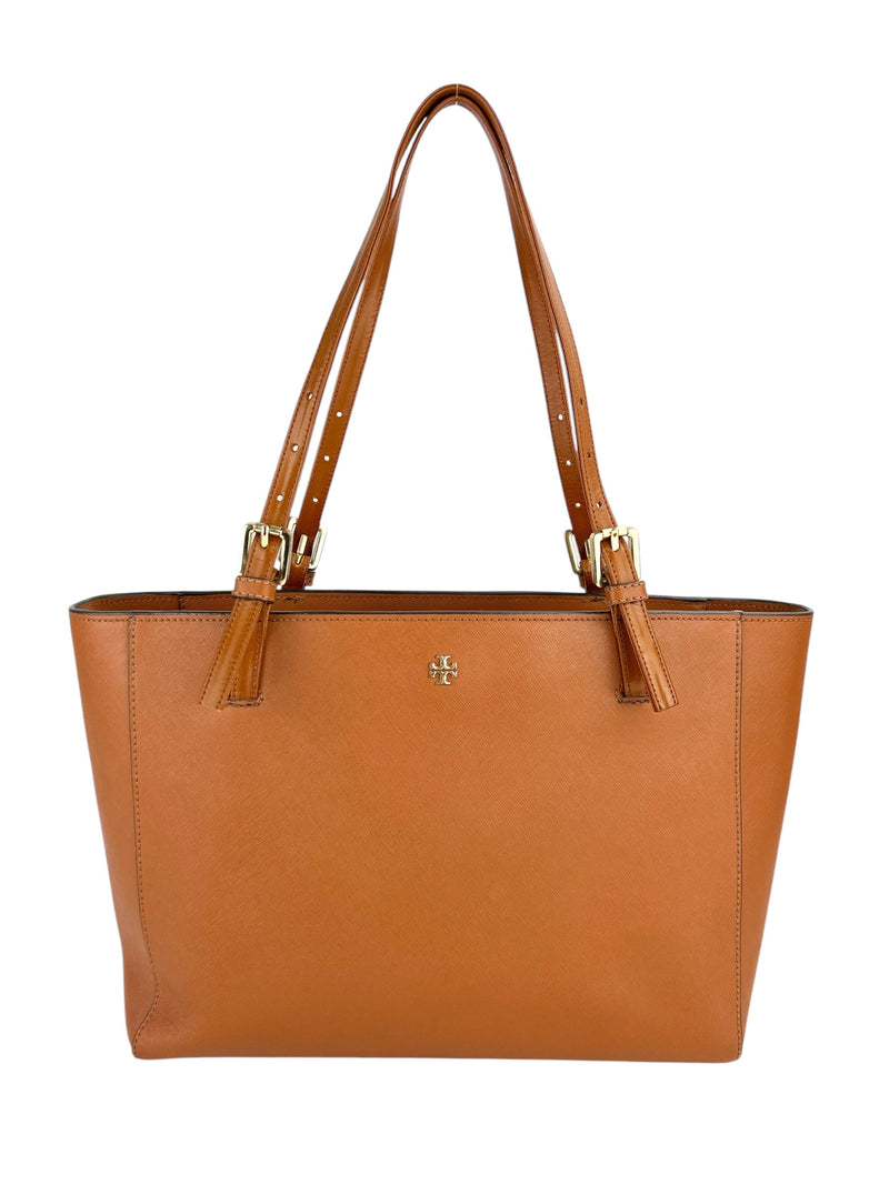 Tory Burch Brown Leather Tote