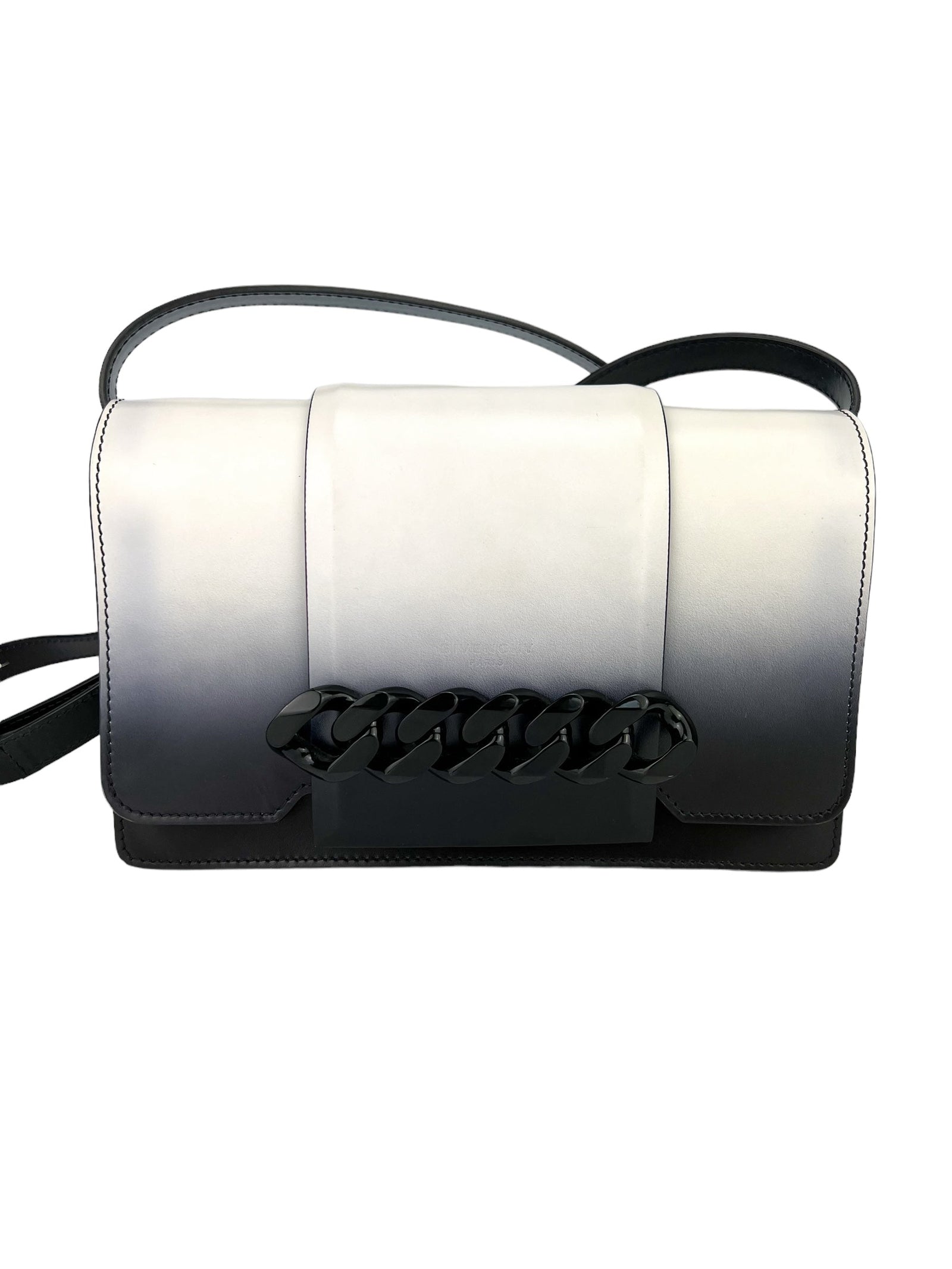 Givenchy Infinity Grey Ombre Leather Flap Season 2 Consign