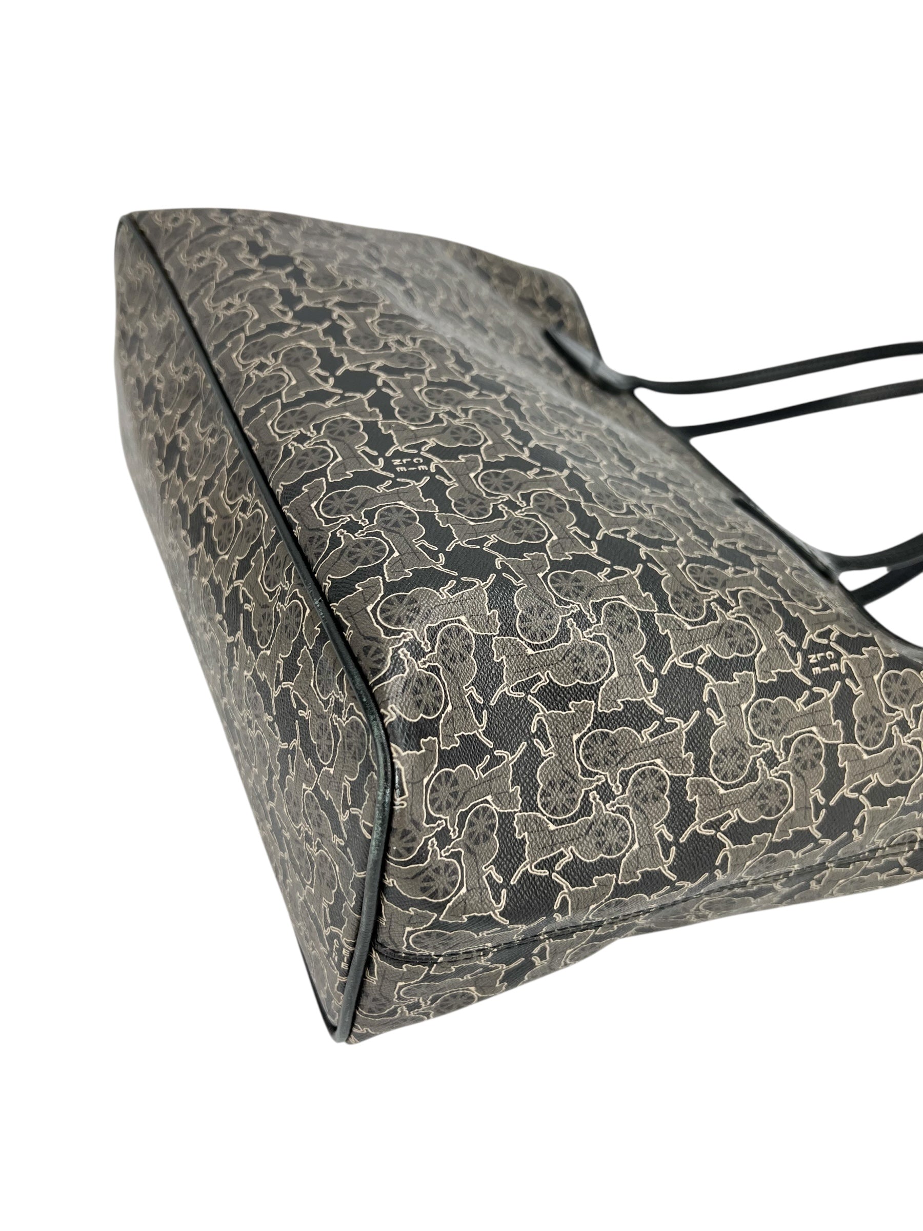 Celine Equestrian Motif Sulky Tote