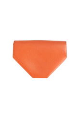 Hermes Le 24 Orange Leather Coin Purse