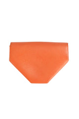 Hermes Le 24 Orange Leather Coin Purse