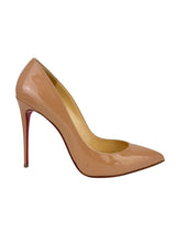 Christian Louboutin Beige Pigalle Follies 100MM Size 39