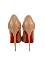 Christian Louboutin Beige Pigalle Follies 100MM Size 39