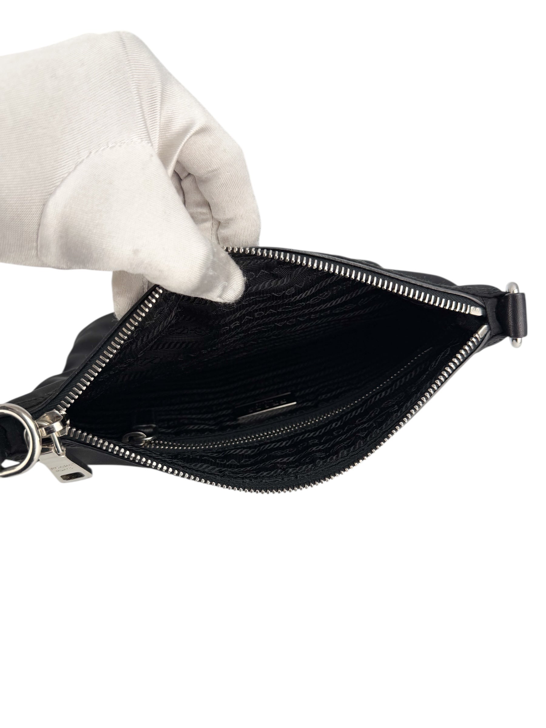 Prada Black Nylon Crossbody