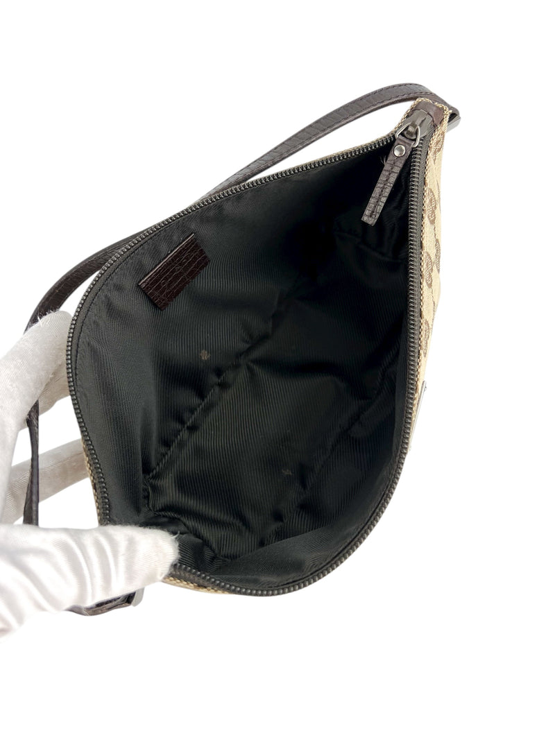 Gucci Monogram Vintage Boat Pochette