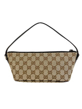 Gucci Monogram Vintage Boat Pochette