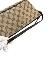 Gucci Monogram Vintage Boat Pochette